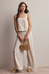 Tank & Wide-Leg Pants Set