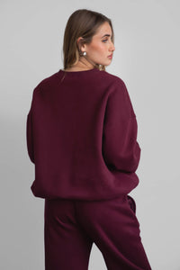 Black Cherry Plush Fleece Set