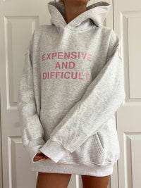 Expensive And Difficult Embroider Hoodie