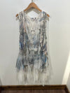 Mesh and Crochet Tulle Vest