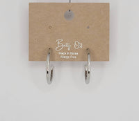 Small Hoop Tarnish Free Gold Earrings