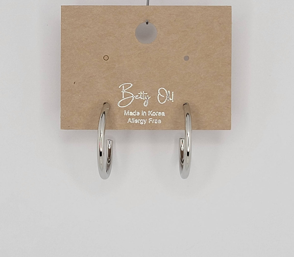 Small Hoop Tarnish Free Gold Earrings