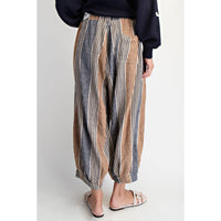 Women's Linen-Blend Baloom Pants