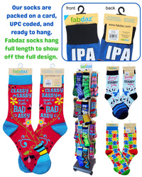 Sassy Brassy and a Little Kiss My Assy Women's Crew Socks
