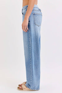 Low Baggy Jean with Back Buckle