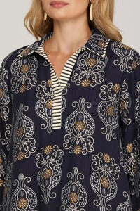 Woven Mini Dress