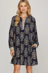 Woven Mini Dress