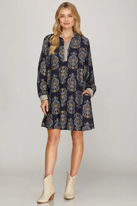Woven Mini Dress