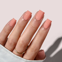 Short Almond Square Spring Nails