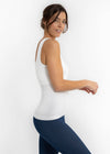Built-In-Bra Tank: One Size