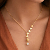 18K Gold Plated Waterproof Stainless Steel Chain Necklace