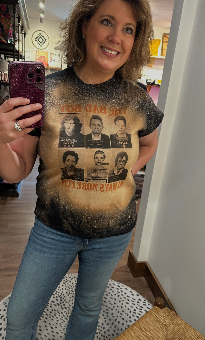 Bad Boys Short Sleeve Sweatshirt