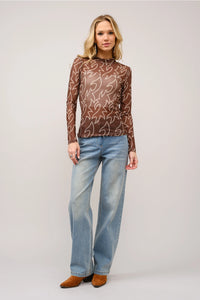 Boot Stitch Mesh Top