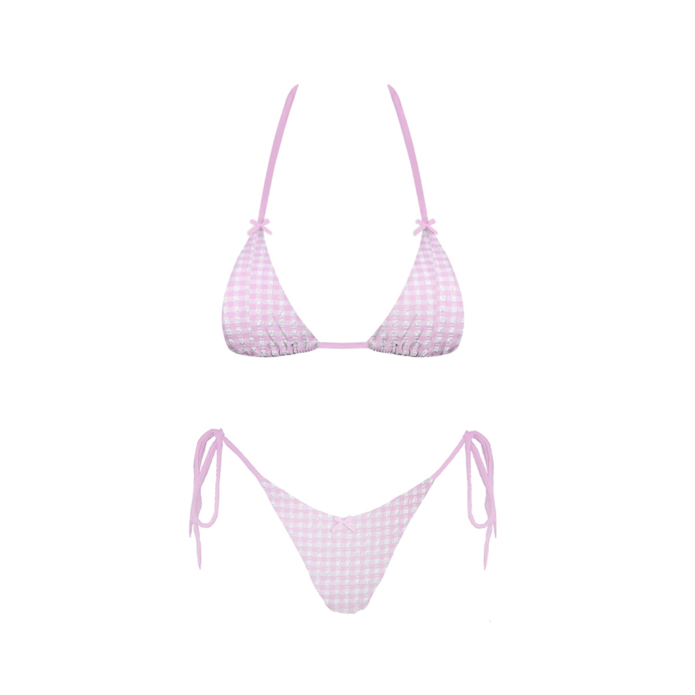 Forever August Bikini Set: PINK