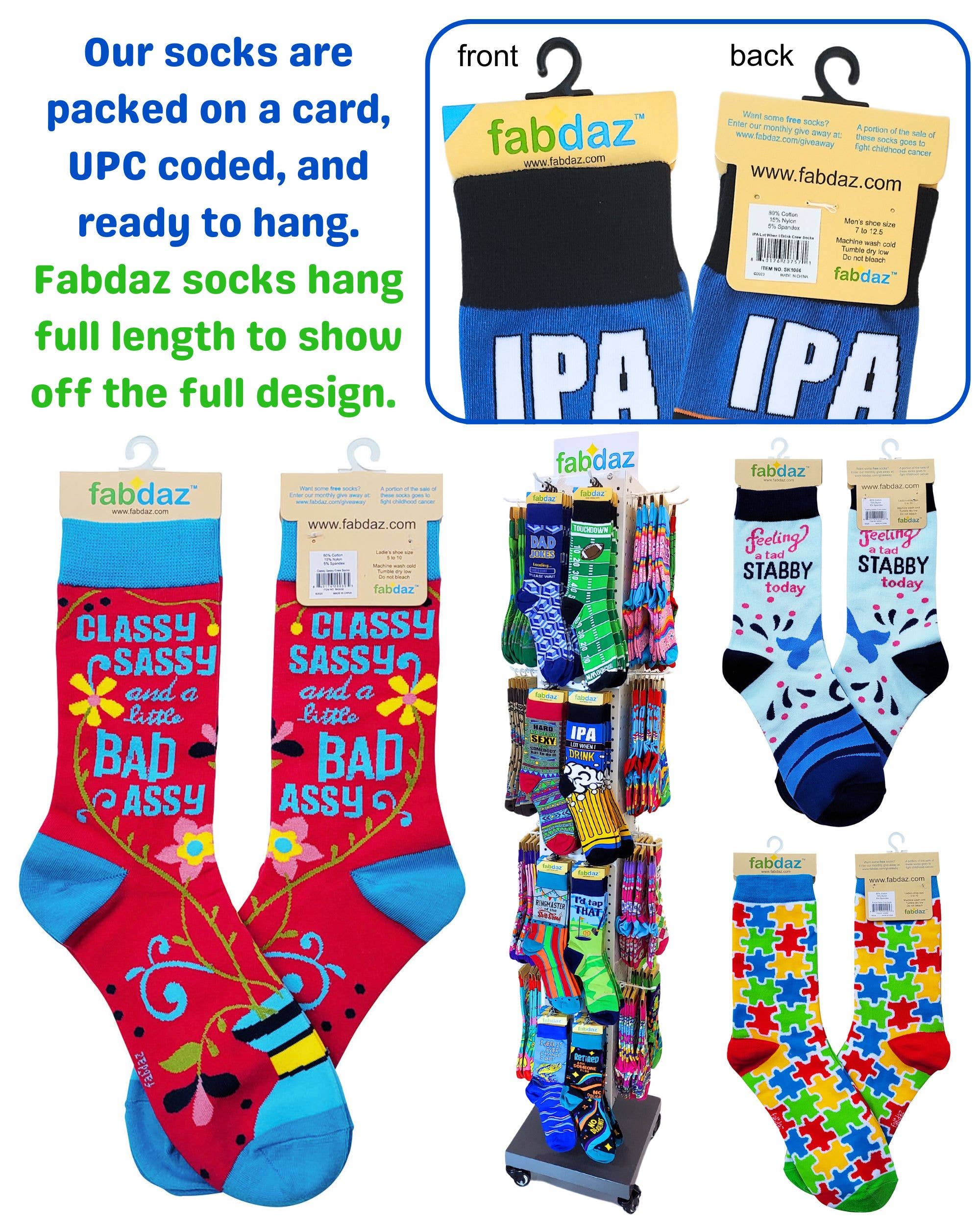 Love Yourself You Badass Bitch Ladies' Novelty Crew Socks