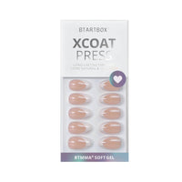 Classic Short Almond Nails - White French Tip Press On Nails: Classic