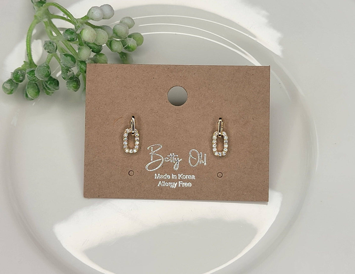 Gold Dangle Earrings