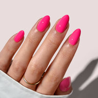 Black Solid Press on Nails Set