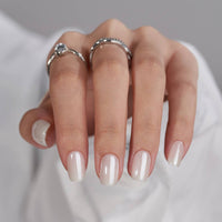 Pink Glazed Pure Press On Nails