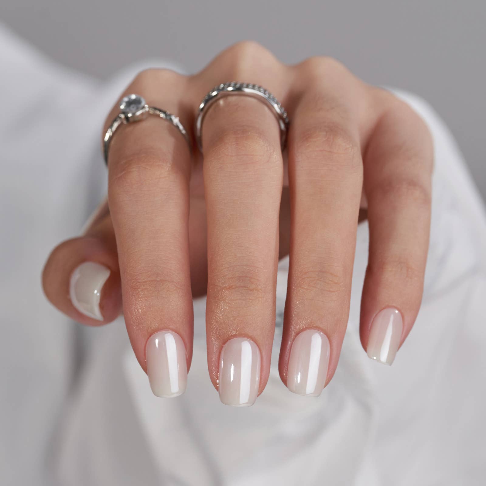 Pink Glazed Pure Press On Nails