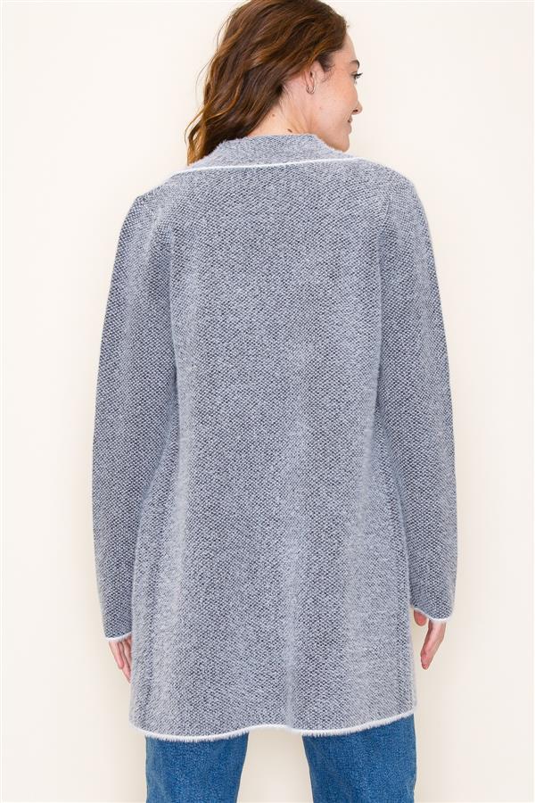 Charcoal Sweater Coat
