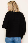 Black Sweater Jacket