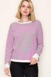 Striped Pullover Sweater