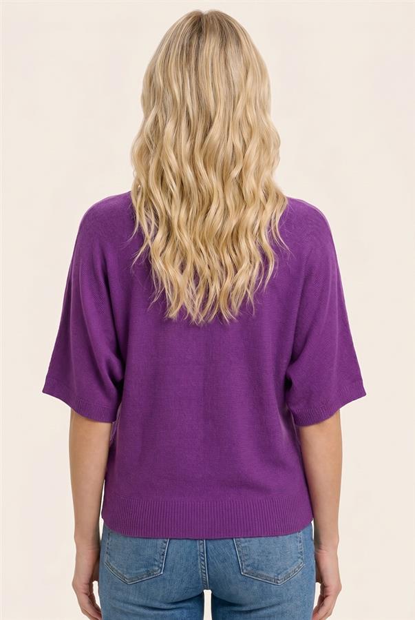 Dolman Elbow Sleeve Sweater