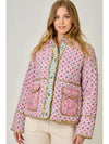 Mixed Media Quilted Jacket