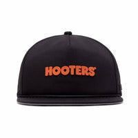 Hooters - Unstructured Flat Bill Hat - Snapback