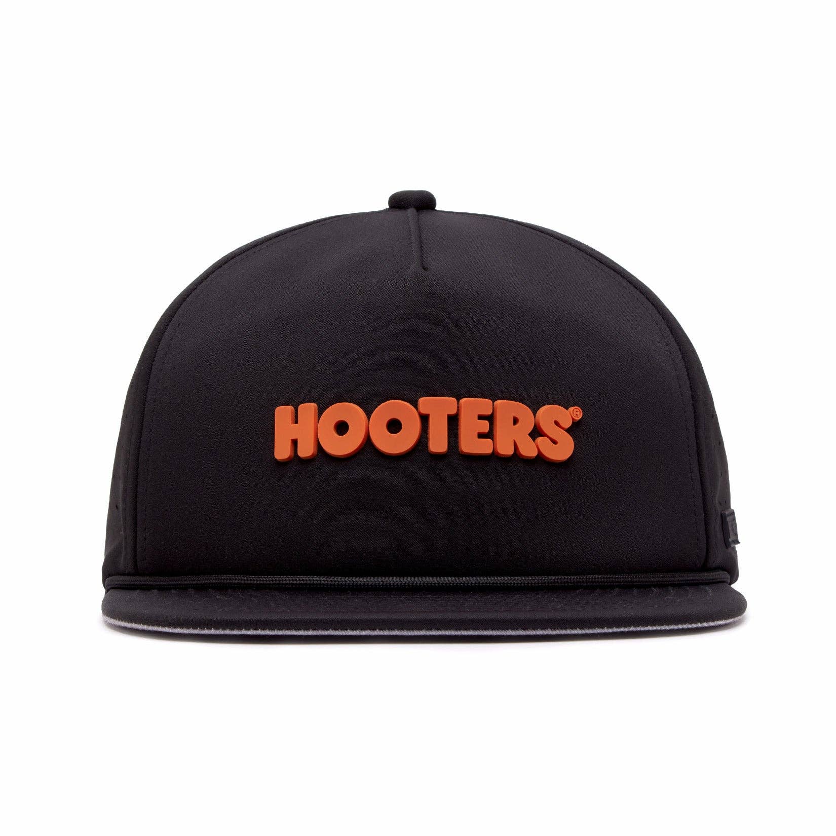Hooters - Unstructured Flat Bill Hat - Snapback