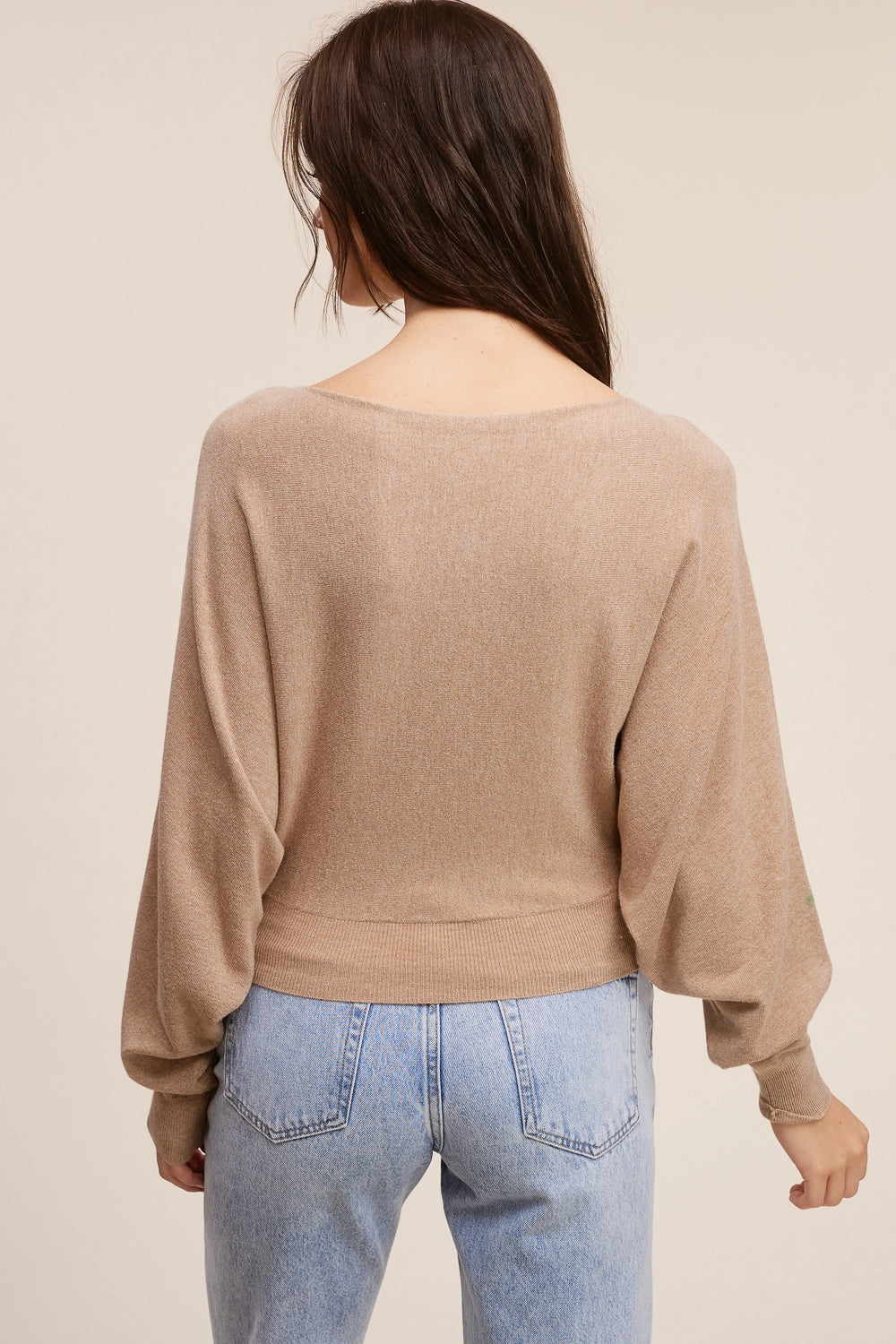 Cashmere Blend Dolman Top
