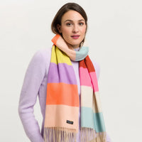 Multi Stripes Cashmink Scarf