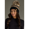 Patterned Pom Hat