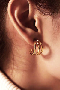 Triple Hoop Earrings