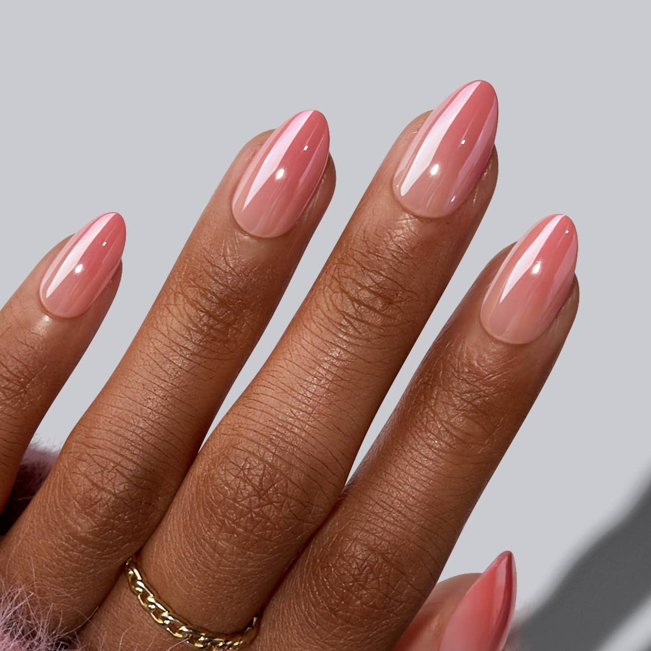 French Tip Press On Nails- Almond 3D Red Lips Valentine Nail: Date Night