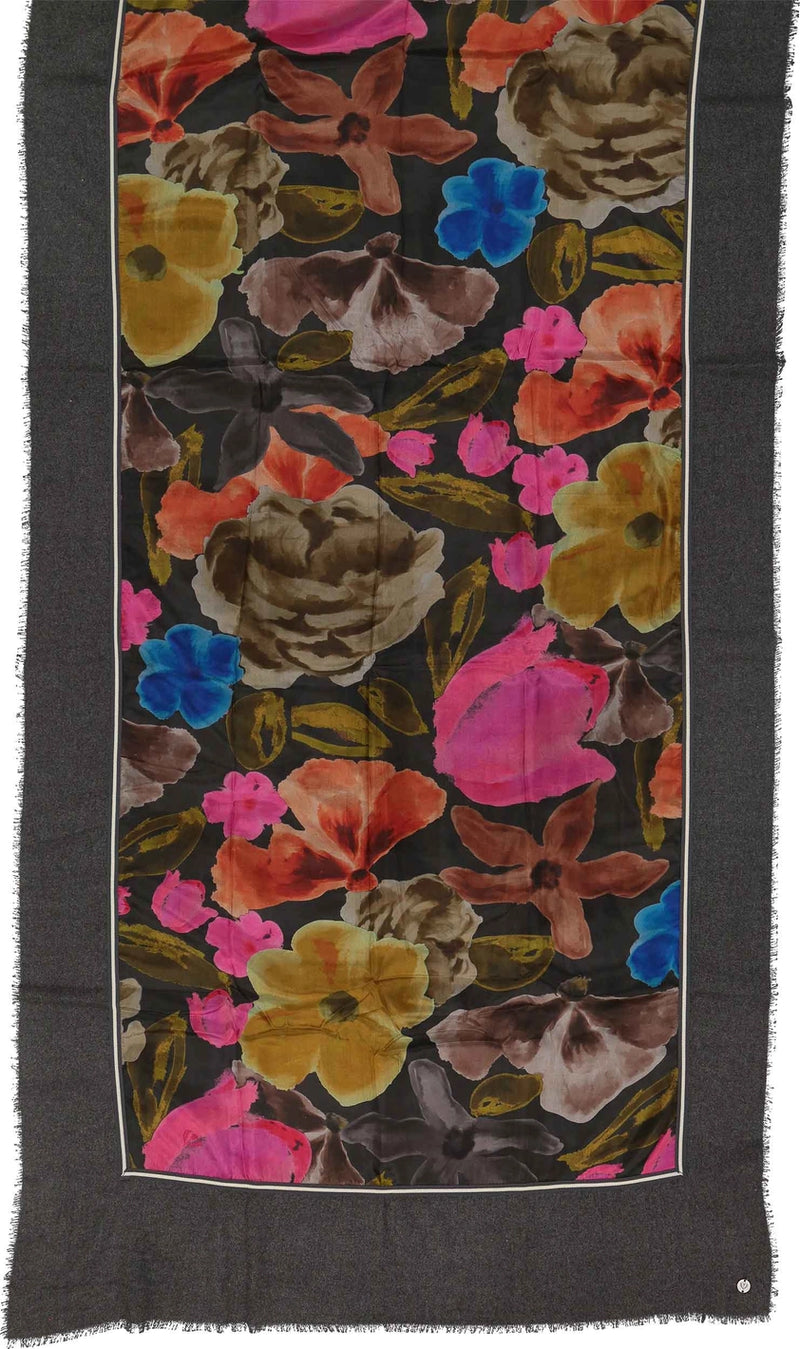 Patchwork Silk/Cotton Scarf