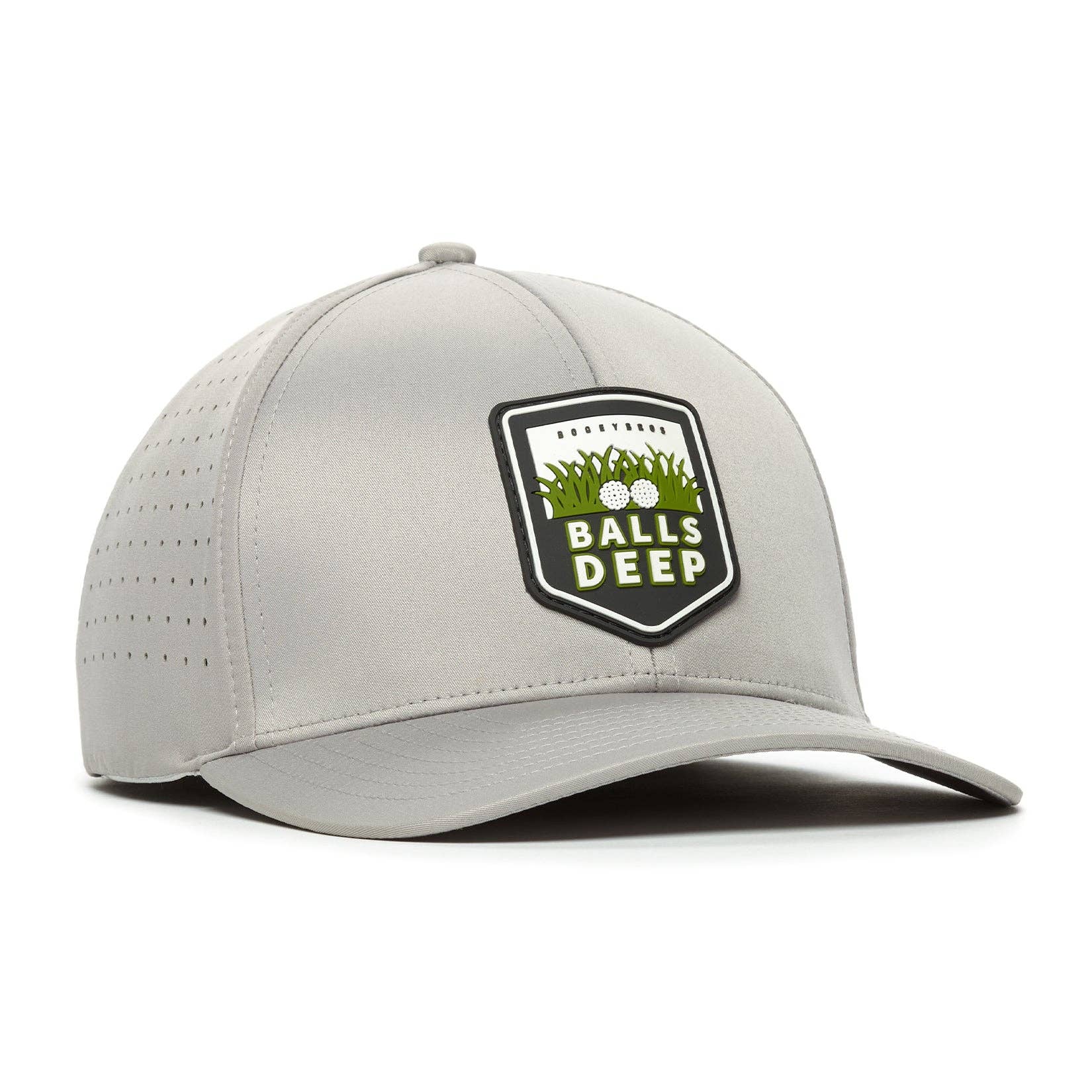 Balls Deep - Performance Golf Hat - Stretch Fit: Small/Medium