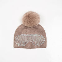 Winter Hat w. Fox Pom