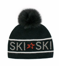 Winter Hat w. Fox Pom