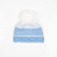 Winter Hat w. Fox Pom