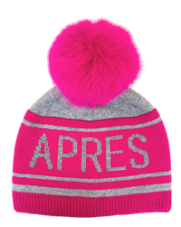 Winter Hat w. Fox Pom