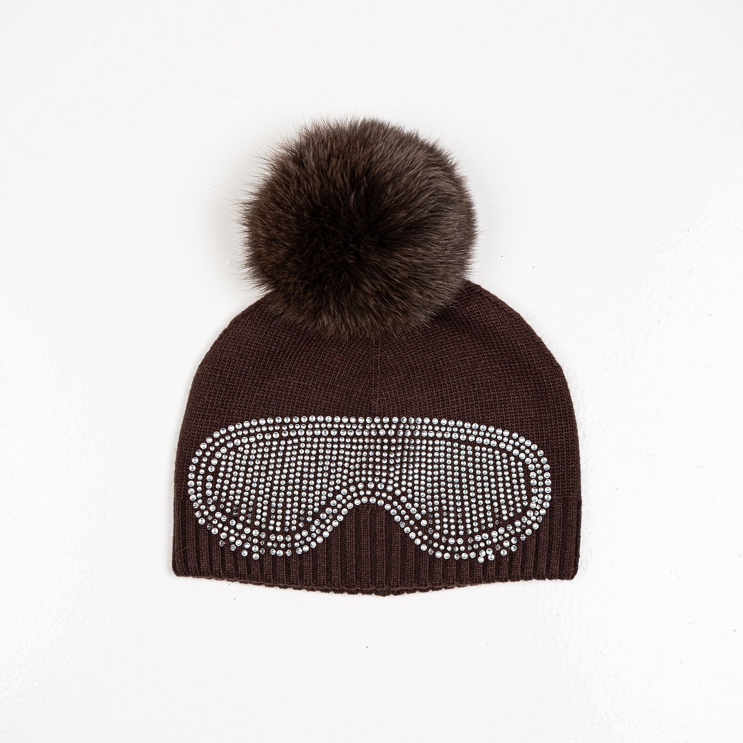 Winter Hat w. Fox Pom