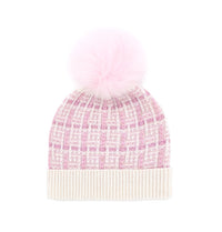 Winter Hat w. Fox Pom
