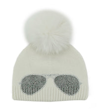 Winter Hat w. Fox Pom