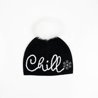 Winter Hat w. Fox Pom
