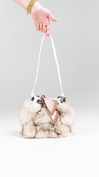 Fur Bucket Bag
