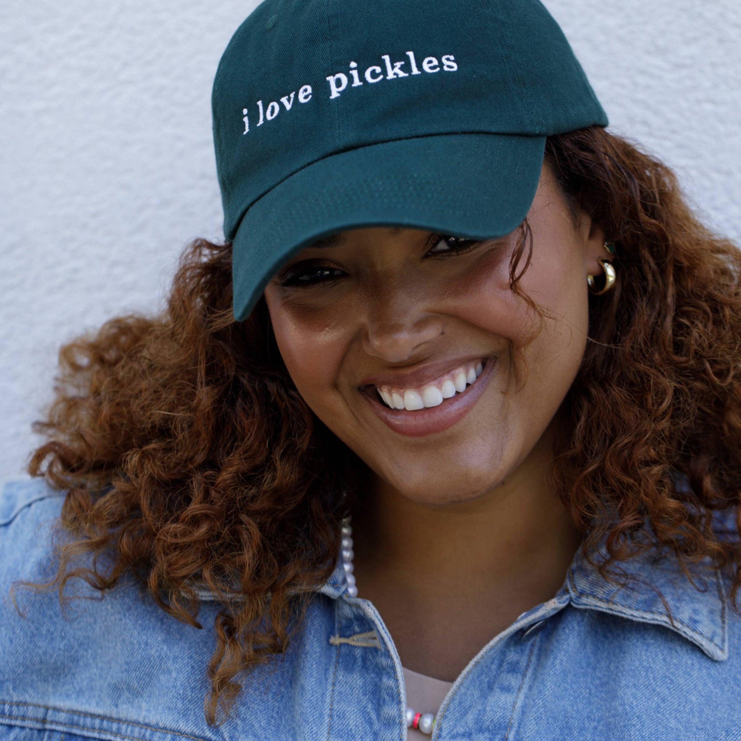 I Love Pickles 100% Cotton Baseball Hat
