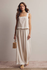 Tank & Wide-Leg Pants Set