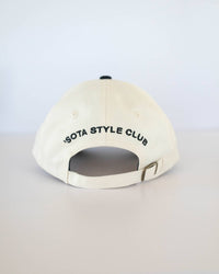 Midwest Land of Opes & Dreams Low-Profile Baseball Hat - Black & Cream